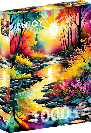 Enjoy Spring Stream Puzzel 1000 Stukjes