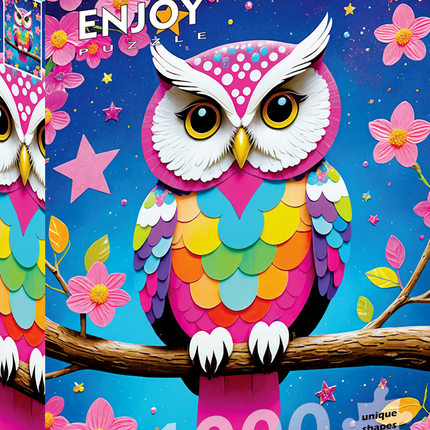 Enjoy Starry Owl Puzzel 1000 Stukjes