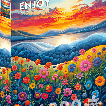 Enjoy Sunrise Fields Puzzel 1000 Stukjes