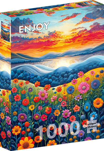 Enjoy Sunrise Fields Puzzel 1000 Stukjes