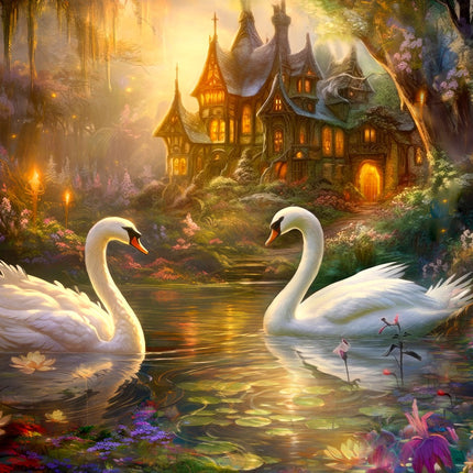 Enjoy Swan Song Puzzel 1000 Stukjes