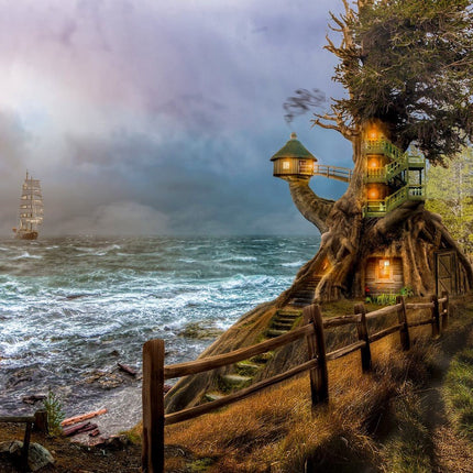 Enjoy The Magic Lighthouse Puzzel 1000 Stukjes