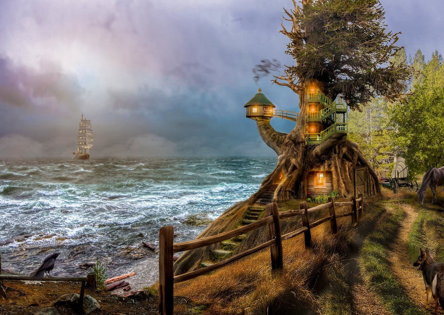 Enjoy The Magic Lighthouse Puzzel 1000 Stukjes