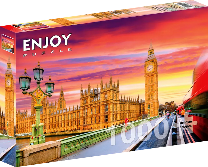 Enjoy The Palace of Westminster Puzzel 1000 Stukjes