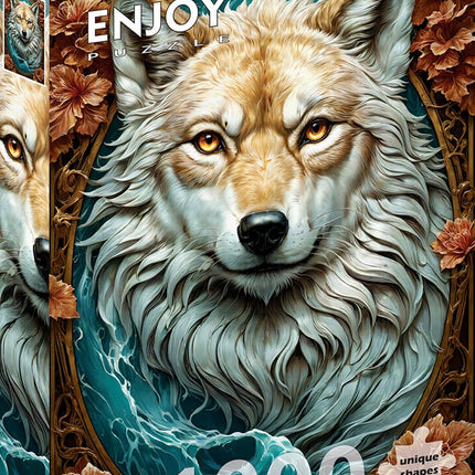Enjoy The Wolf Puzzel 1000 Stukjes