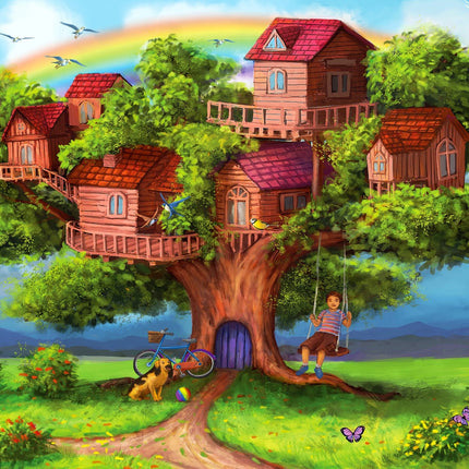 Enjoy Treehouses Puzzel 1000 Stukjes