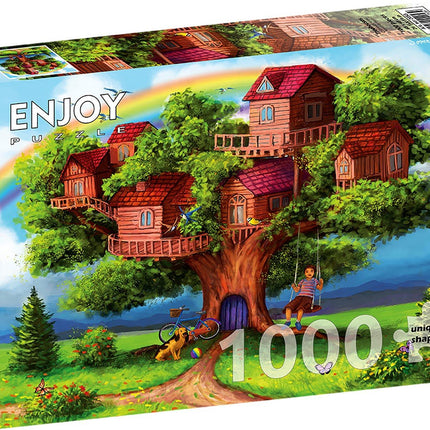 Enjoy Treehouses Puzzel 1000 Stukjes