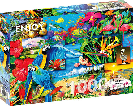Enjoy Tropical Treasures Puzzel 1000 Stukjes