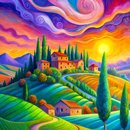 Enjoy Tuscan Light Puzzel 1000 Stukjes