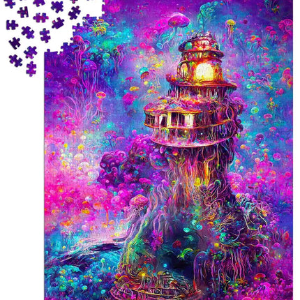 Enjoy Underwater Lighthouse Puzzel 1000 Stukjes