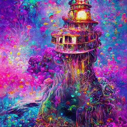 Enjoy Underwater Lighthouse Puzzel 1000 Stukjes
