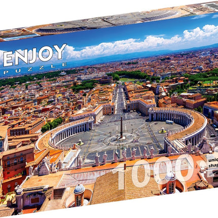 Enjoy Vatican City Puzzel 1000 Stukjes