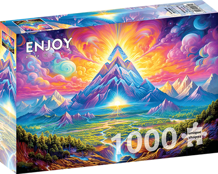 Enjoy Woodland Pyramids Puzzel 1000 Stukjes