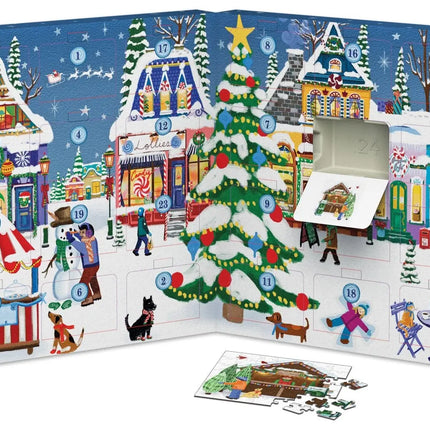Eurographics Christmas Town Fair Adventskalender 24 x 50 Stukjes