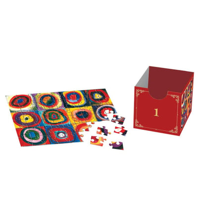 Eurographics Fine Art Christmas Adventspuzzel 24 x 50 Stukjes