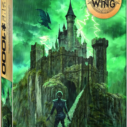 Eurographics Fourth Wing - Violet Crossing the Parapet Puzzel 1000 Stukjes