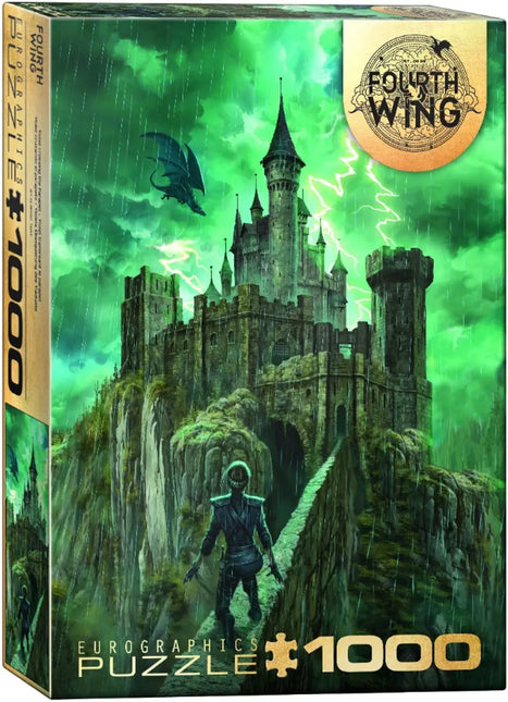 Eurographics Fourth Wing - Violet Crossing the Parapet Puzzel 1000 Stukjes