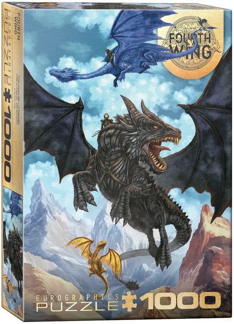 Eurographics Fourth Wing - Violet, Dragon Rider Puzzel 1000 Stukjes