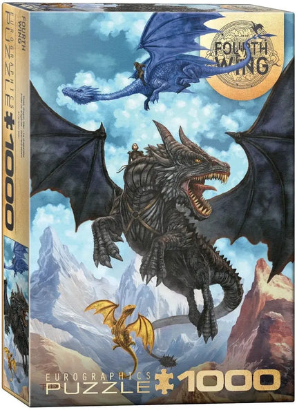 Eurographics Fourth Wing - Violet, Dragon Rider Puzzel 1000 Stukjes