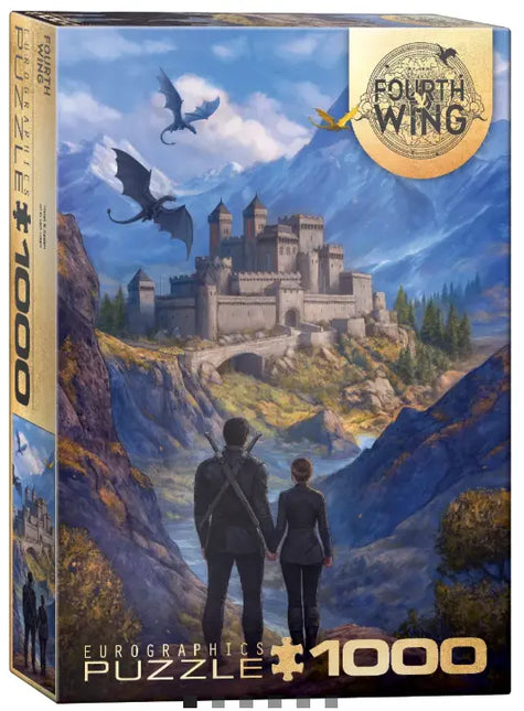 Eurographics Fourth Wing – Violet & Xaden Puzzel 1000 Stukjes