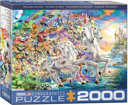 Eurographics Unicorn Fantasy Puzzel 2000 Stukjes