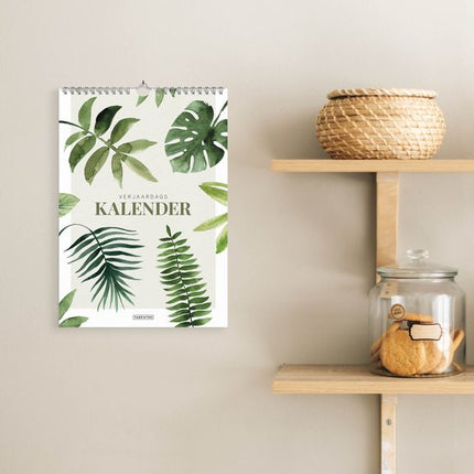 Fabrikten Verjaardagskalender Botanisch A4