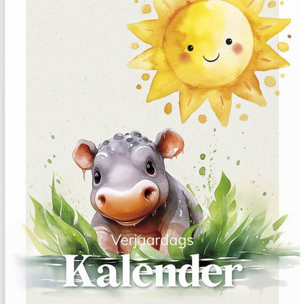 Fabrikten Verjaardagskalender Carino A4