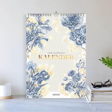 Fabrikten Verjaardagskalender Delfts A4