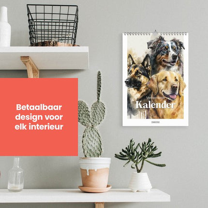Fabrikten Verjaardagskalender Honden A4