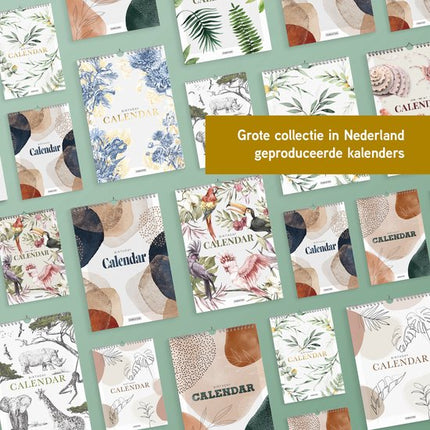 Fabrikten Verjaardagskalender Tropisch A4