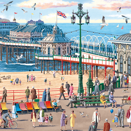 Falcon Brighton Pier Puzzel 1000 Stukjes