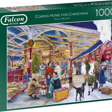 Falcon Coming Home for Christmas Puzzel 1000 Stukjes