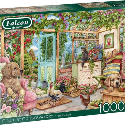 Falcon Country Conservatory Puzzel 1000 Stukjes