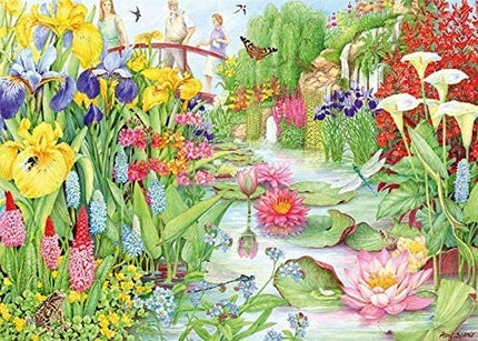 Falcon Flower Show: The Water Garden Puzzel 1000 Stukjes