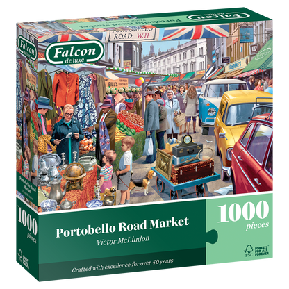 Falcon Portobello Road Market Puzzel 1000 stukjes