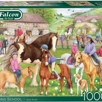 Falcon Riding School Puzzel 1000 Stukjes