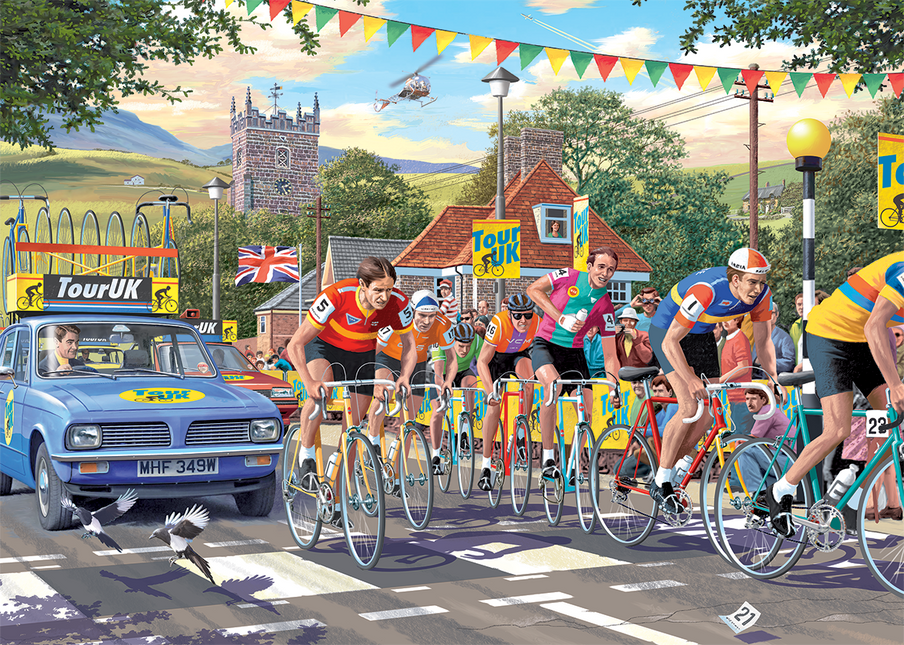 Falcon The Bike Race Puzzel 1000 stukjes
