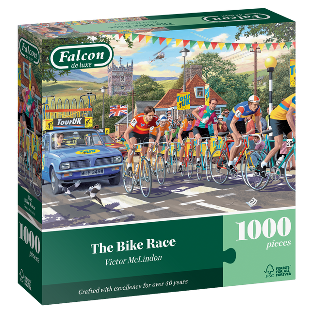 Falcon The Bike Race Puzzel 1000 stukjes