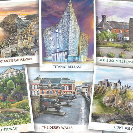 Falcon Visit Northern Ireland Puzzel 1000 Stukjes