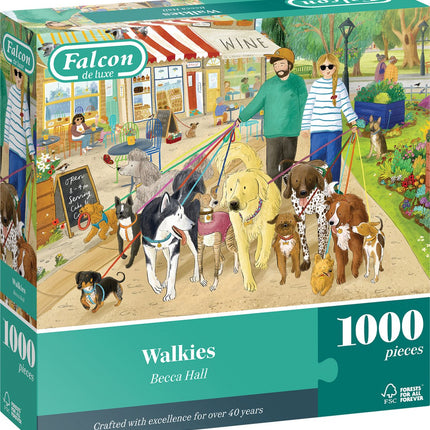 Falcon Walkies Puzzel 1000 Stukjes