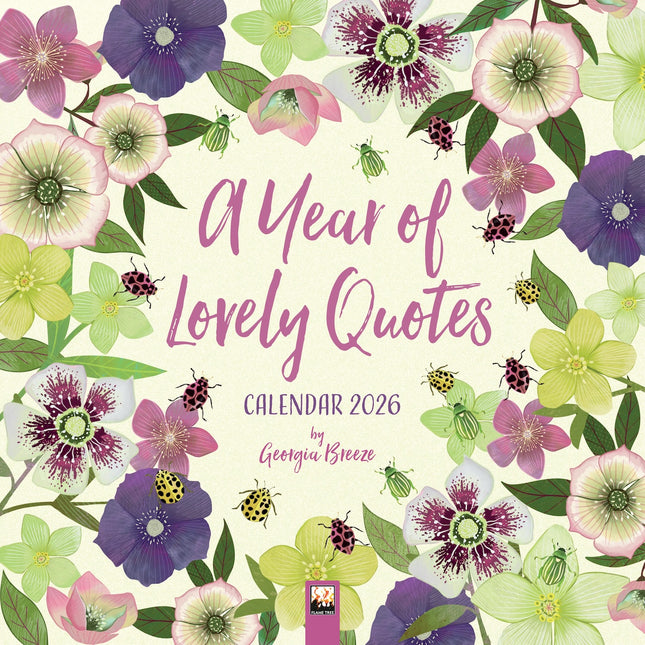 Flame Tree A Year of Lovely Quotes Kalender 2026