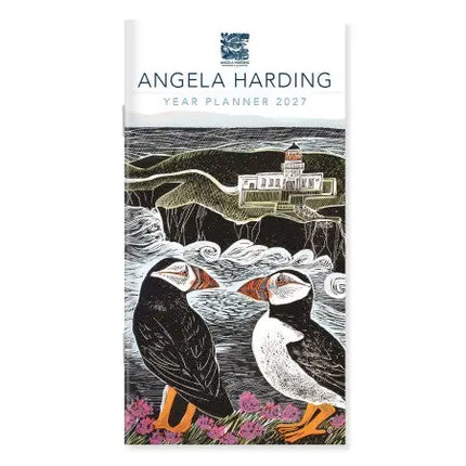 Flame Tree Angela Harding Puffins on Fair Isle Pocket Jaaragenda 2027