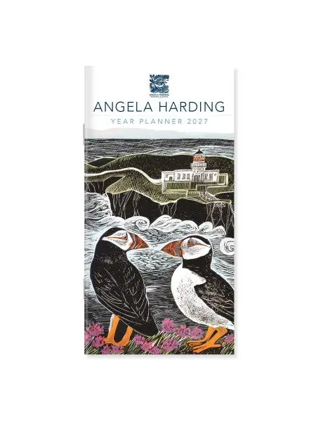 Flame Tree Angela Harding Puffins on Fair Isle Pocket Jaaragenda 2027