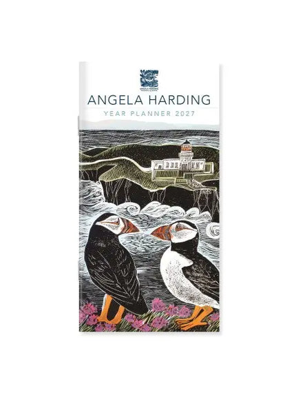 Flame Tree Angela Harding Puffins on Fair Isle Pocket Jaaragenda 2027