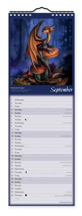 Flame Tree Anne Stokes Slimline Kalender 2027