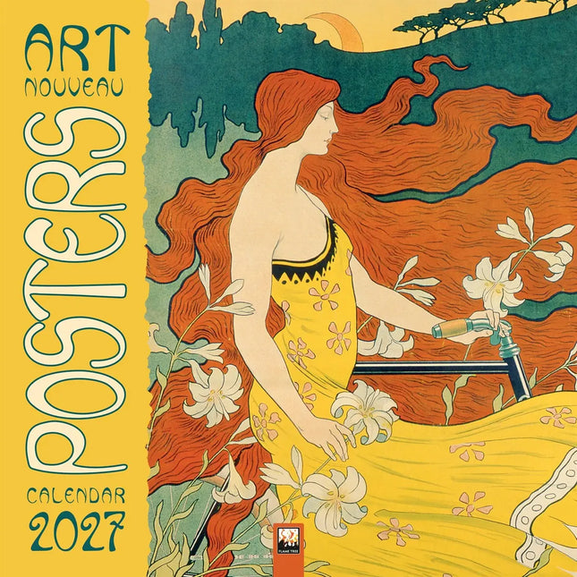 Flame Tree Art Nouveau Posters Kalender 2027