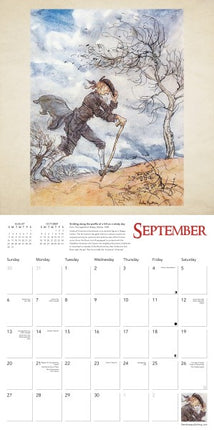 Flame Tree Arthur Rackham Kalender 2026