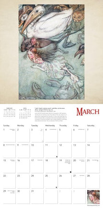 Flame Tree Arthur Rackham Kalender 2026