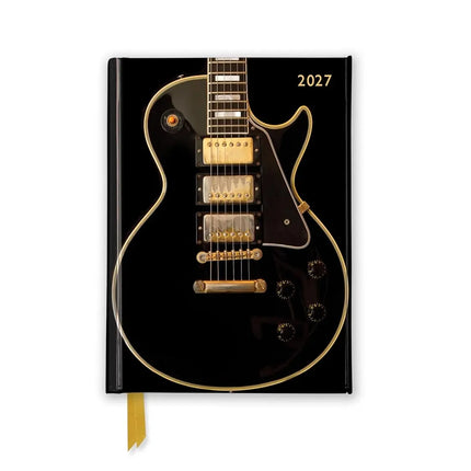 Flame Tree Black Gibson Guitar Pocketagenda 2027