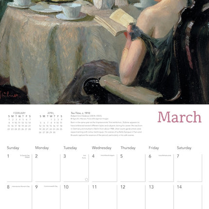 Flame Tree Book Lovers Kalender 2026